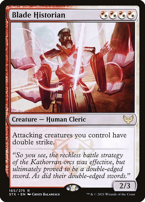 Blade Historian — NM [Strixhaven: School of Mages]