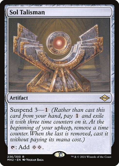 Sol Talisman — NM [Modern Horizons 2]