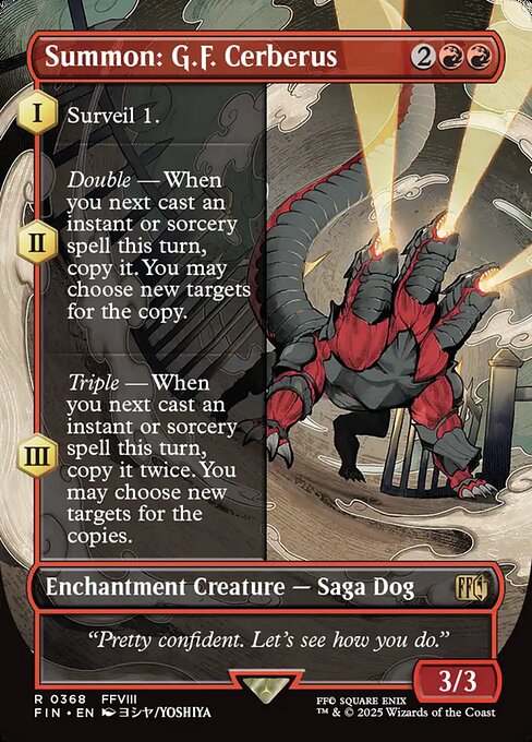Summon: G.F. Cerberus — NM [Final Fantasy]
