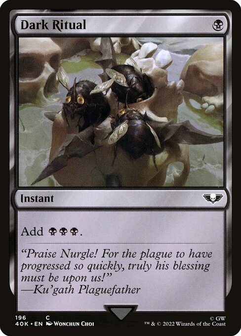 Dark Ritual — NM [Warhammer 40,000 Commander]