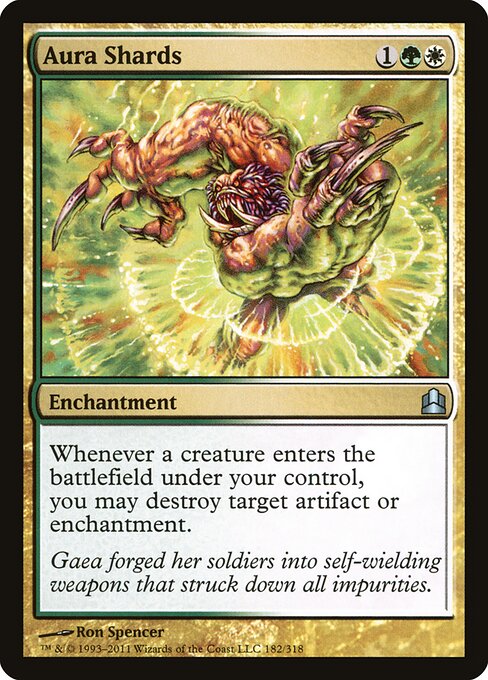 Aura Shards — NM [Commander 2011]