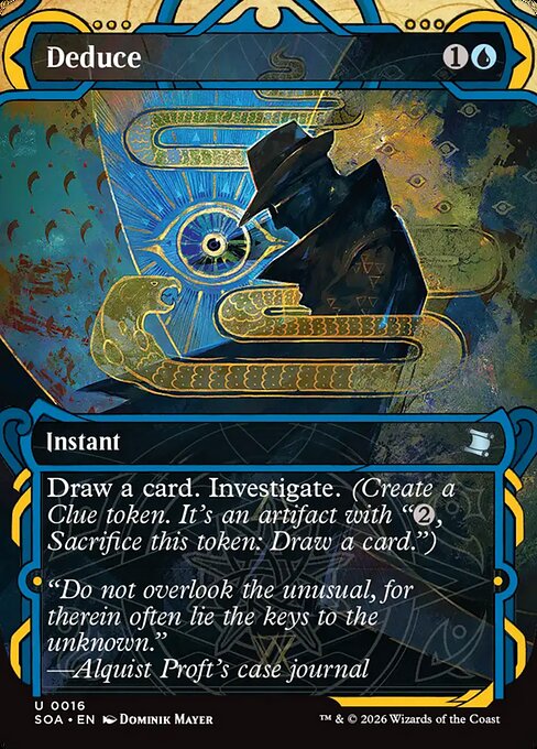 Deduce — NM [Secrets of Strixhaven Mystical Archive]