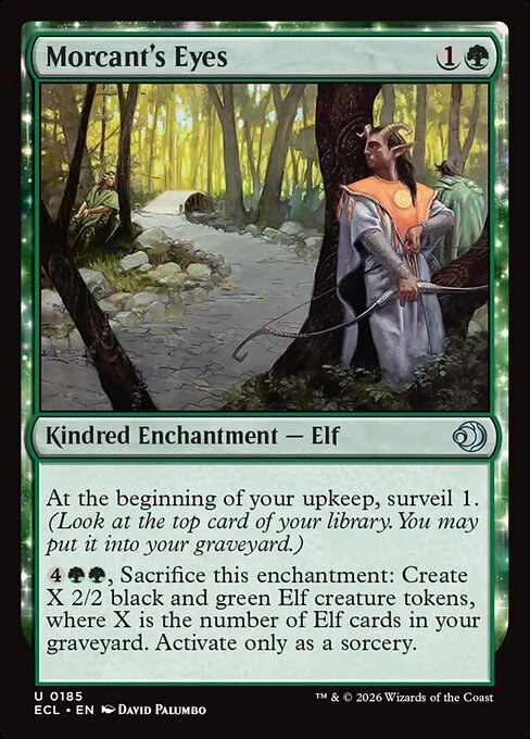 Morcant's Eyes — NM Foil [Lorwyn Eclipsed #185]