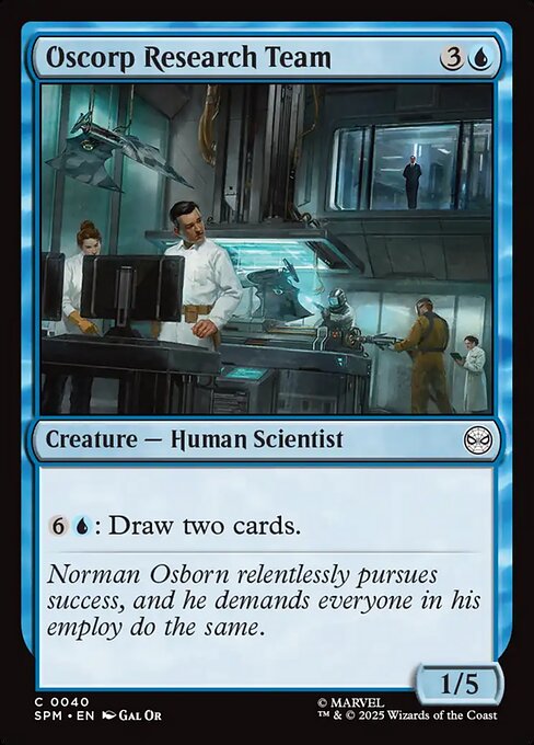 Oscorp Research Team — NM Foil [Marvel's Spider-Man]