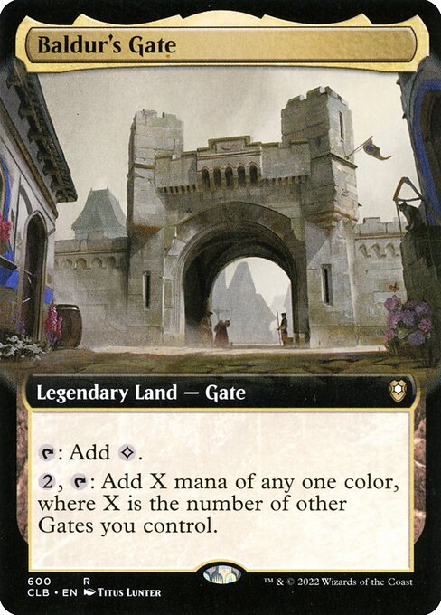 Baldur's Gate — NM Foil [Commander Legends: Battle for Baldur's Gate]