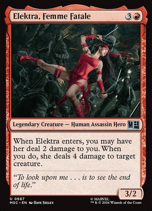 Elektra, Femme Fatale
