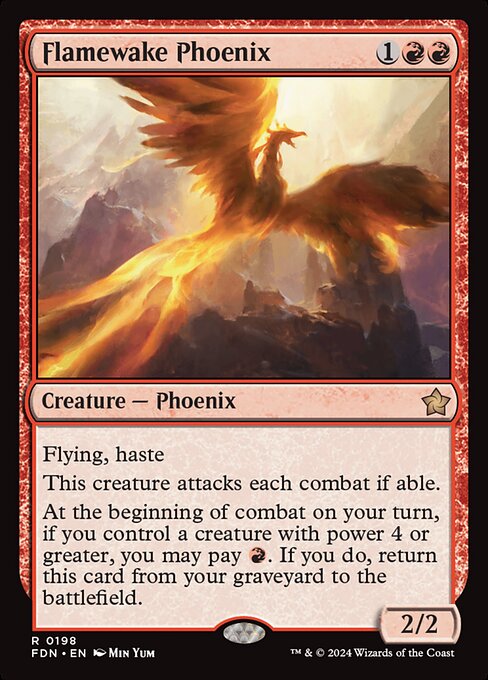 Flamewake Phoenix — NM [Foundations]