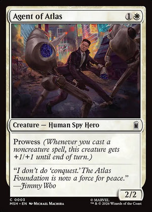 Agent of Atlas — NM Foil [Marvel Super Heroes]