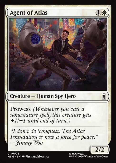 Agent of Atlas — NM Foil [Marvel Super Heroes]