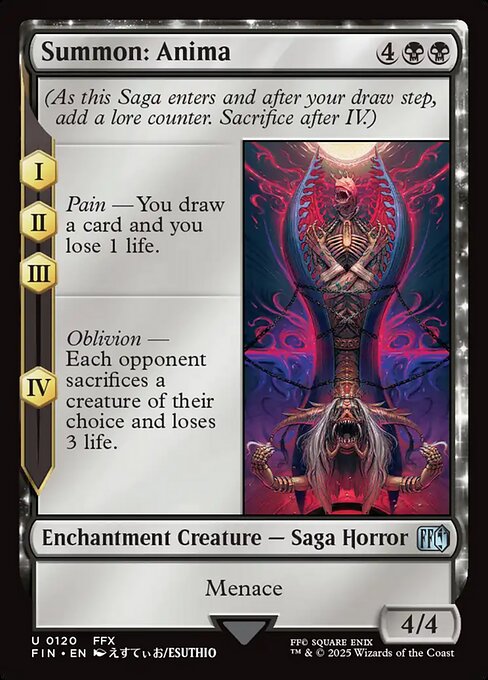 Summon: Anima — NM Foil [Final Fantasy]