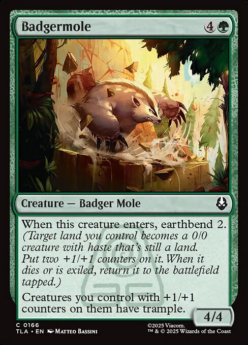 Badgermole — NM Foil [Avatar: The Last Airbender]