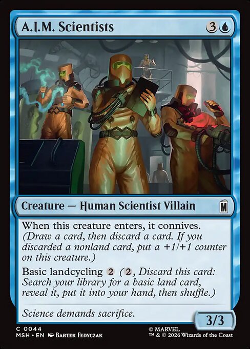 A.I.M. Scientists — NM Foil [Marvel Super Heroes]