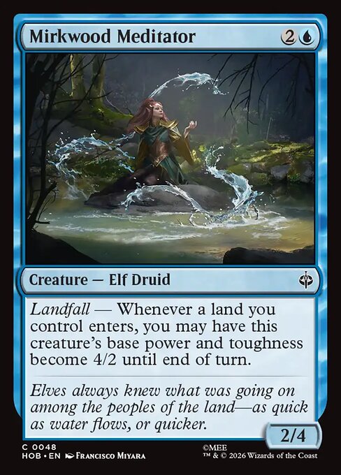 Mirkwood Meditator — NM Foil [The Hobbit]