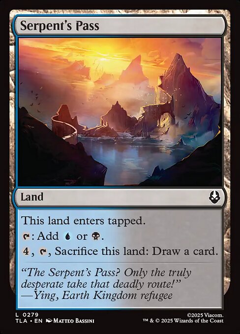 Serpent's Pass — NM Foil [Avatar: The Last Airbender]