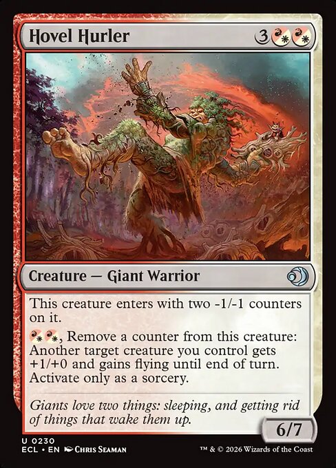 Hovel Hurler — NM Foil [Lorwyn Eclipsed #230]