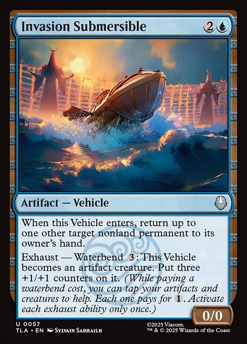 Invasion Submersible — NM Foil [Avatar: The Last Airbender]