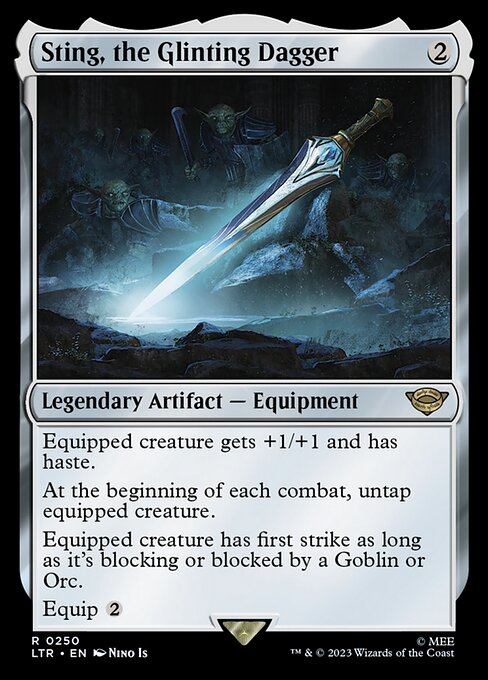 Sting, the Glinting Dagger — NM [The Lord of the Rings: Tales of Middle-earth]