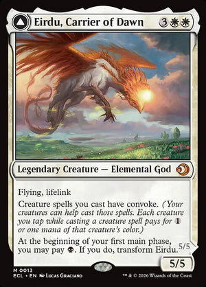 Eirdu, Carrier of Dawn // Isilu, Carrier of Twilight