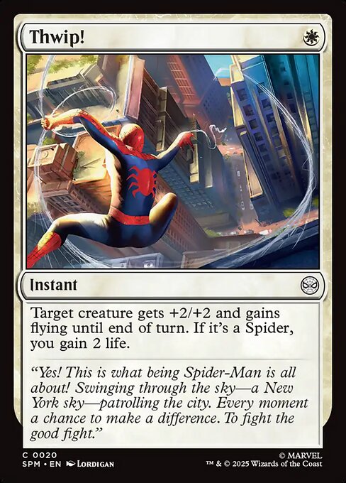 Thwip! — NM Foil [Marvel's Spider-Man]