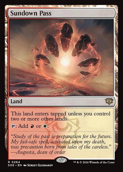 Sundown Pass — NM [Secrets of Strixhaven]