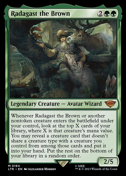 Radagast the Brown — NM [The Lord of the Rings: Tales of Middle-earth]