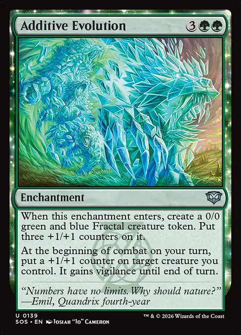Additive Evolution — NM Foil [Secrets of Strixhaven]