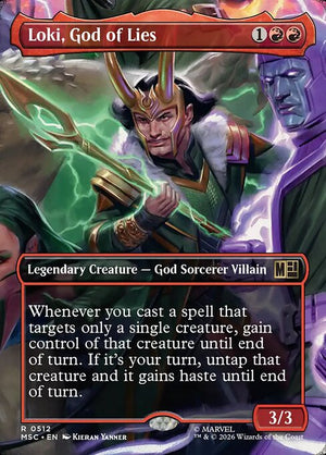 Loki, God of Lies — NM [Marvel Super Heroes Commander]