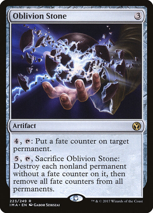 Oblivion Stone — NM [Iconic Masters]