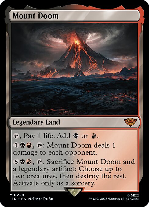 Mount Doom — NM [The Lord of the Rings: Tales of Middle-earth]