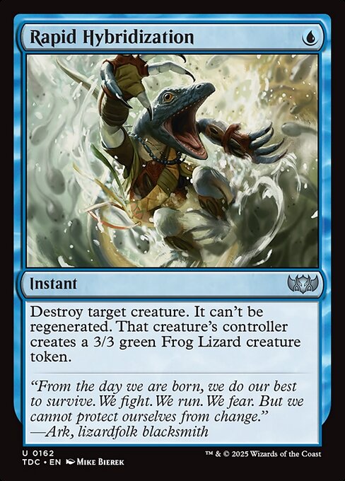 Rapid Hybridization — NM [Tarkir: Dragonstorm Commander]