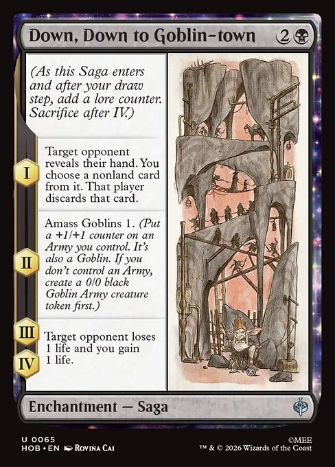 Down, Down to Goblin-town — NM Foil [The Hobbit]
