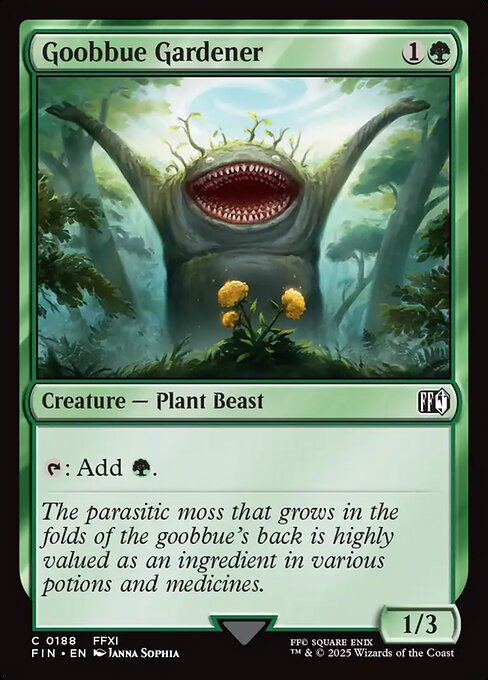 Goobbue Gardener — NM Foil [Final Fantasy]