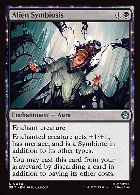 Alien Symbiosis — NM Foil [Marvel's Spider-Man]