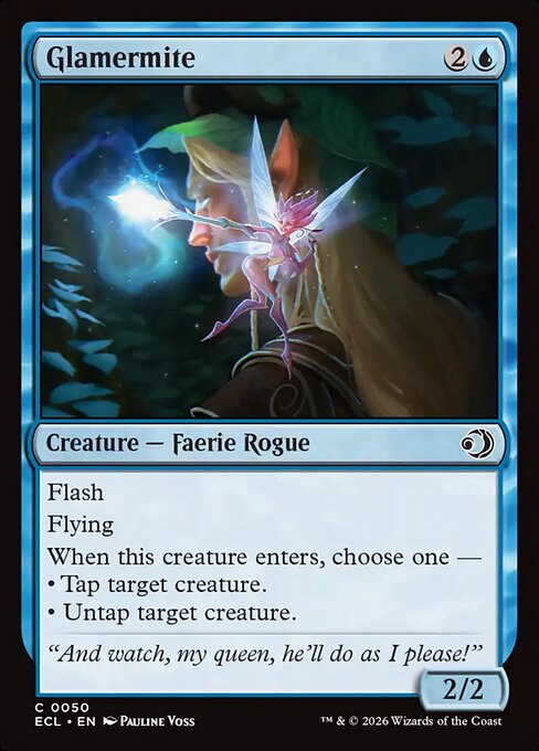 Glamermite — NM Foil [Lorwyn Eclipsed #50]