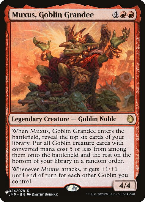 Muxus, Goblin Grandee — NM [The List]