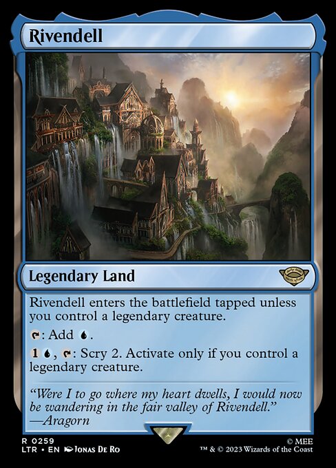 Rivendell — NM [The Lord of the Rings: Tales of Middle-earth]