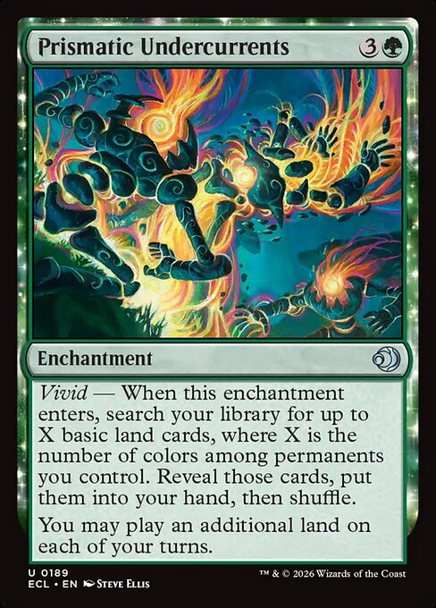 Prismatic Undercurrents — NM Foil [Lorwyn Eclipsed #189]