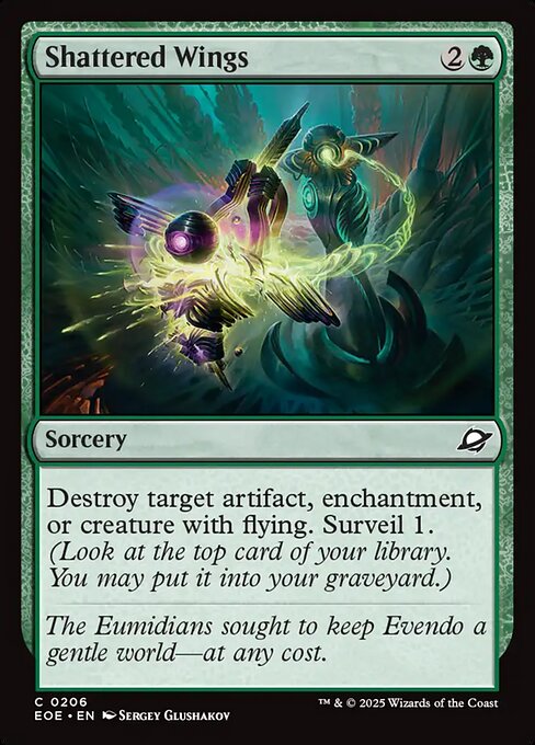 Shattered Wings — NM Foil [Edge of Eternities]