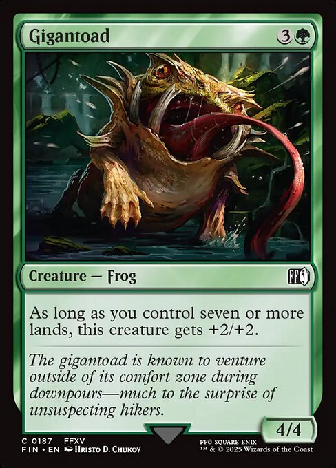 Gigantoad — NM Foil [Final Fantasy]