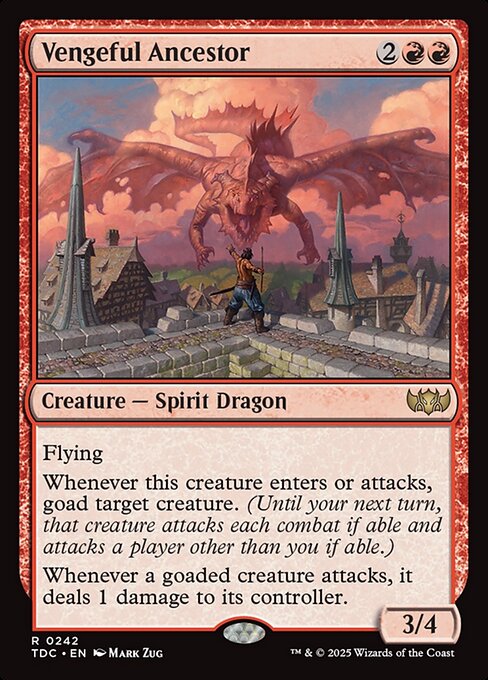 Vengeful Ancestor — NM [Tarkir: Dragonstorm Commander]