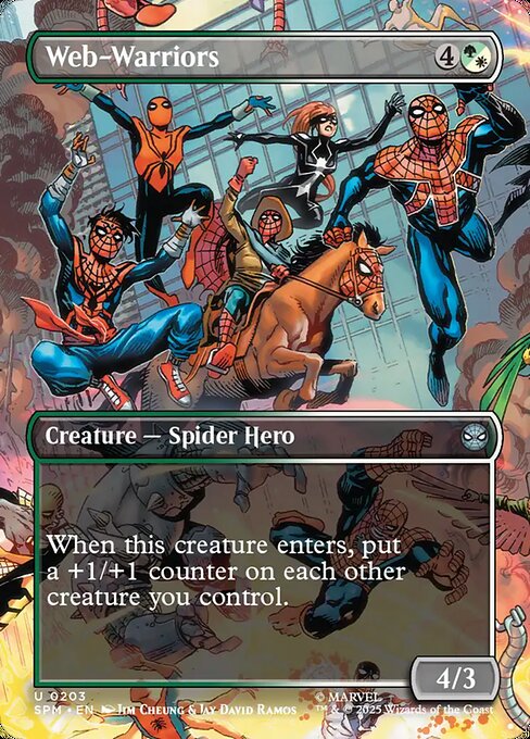 Web-Warriors — NM Foil [Marvel's Spider-Man]