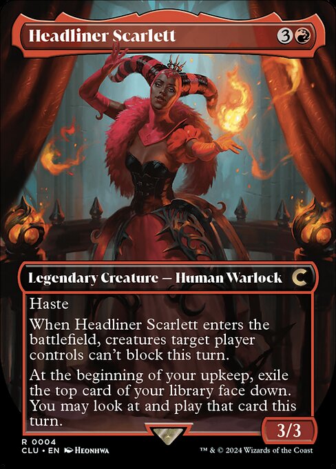 Headliner Scarlett — NM [Ravnica: Clue Edition]