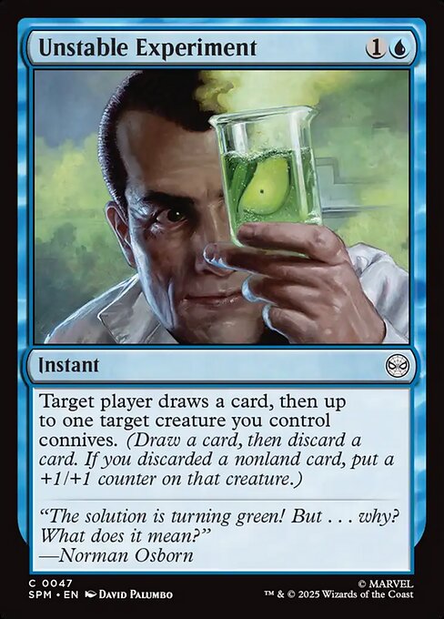 Unstable Experiment — NM Foil [Marvel's Spider-Man]