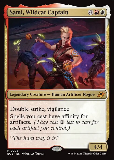 Sami, Wildcat Captain — NM [Edge of Eternities]