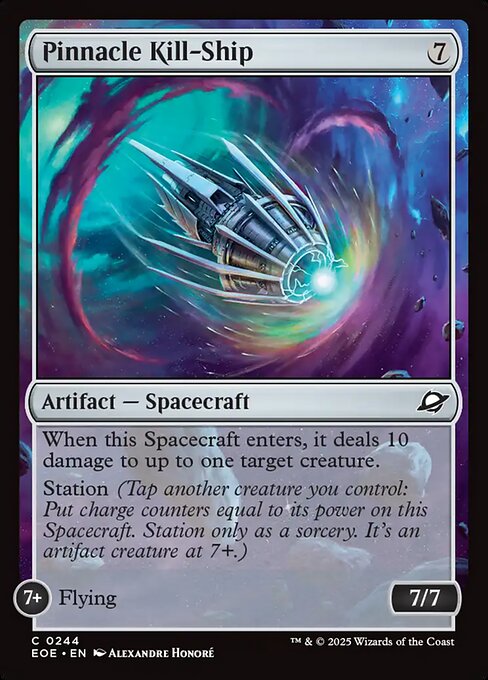 Pinnacle Kill-Ship — NM Foil [Edge of Eternities]