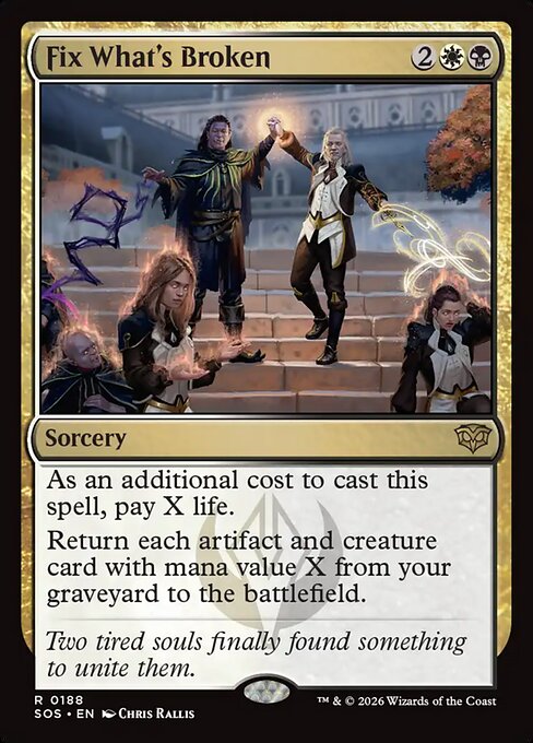 Fix What's Broken — NM [Secrets of Strixhaven]