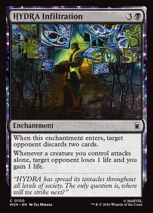 HYDRA Infiltration — NM Foil [Marvel Super Heroes]