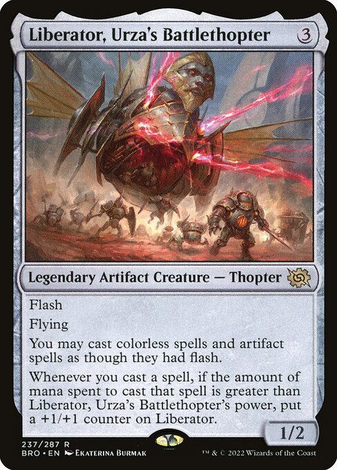 Liberator, Urza's Battlethopter — NM [The Brothers' War]