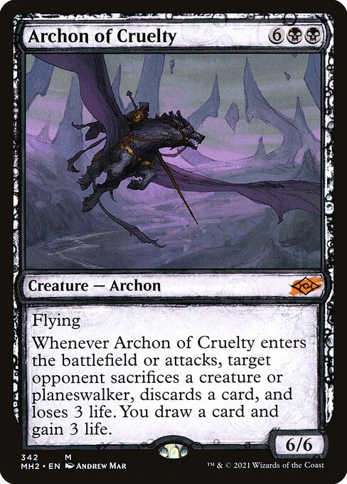 Archon of Cruelty — NM [Modern Horizons 2]