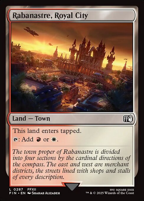 Rabanastre, Royal City — NM Foil [Final Fantasy]